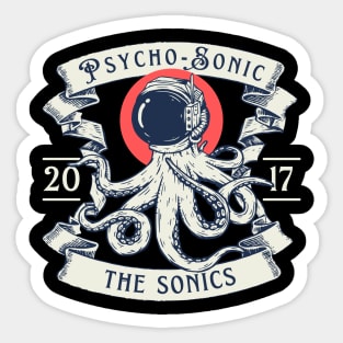 The Sonics - Psycho Sonics // Fan Art Designs Sticker